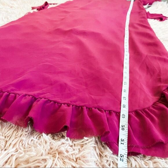 Goldie London Tula Sheer Maxi Dress in Purple Small NWT - Picture 7 of 9